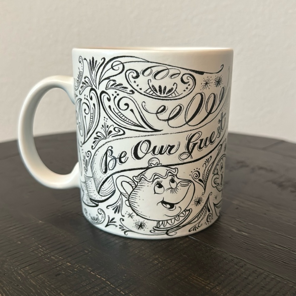 Disney Parks Beauty and the Beast Be Our Guest Mug
